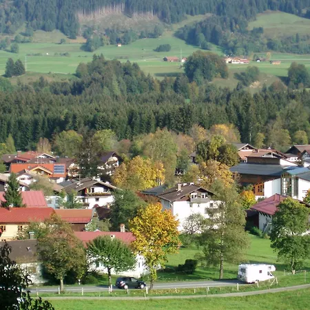 Alpenblick Fischen im Allgaeu