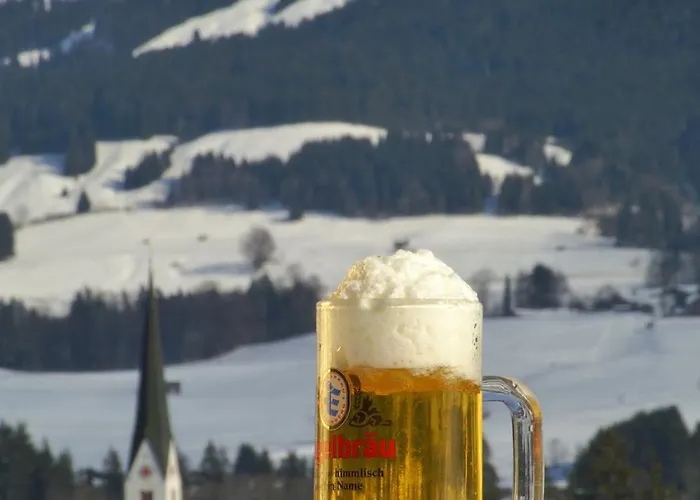 Alpenblick Fischen im Allgaeu